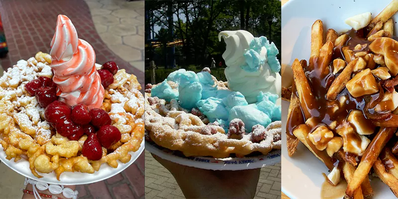 a wide variety of food options in Canada's Wonderland